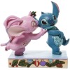 Disney Traditions Lilo and Stich - Stitch & Angel Mistletoe Kisses