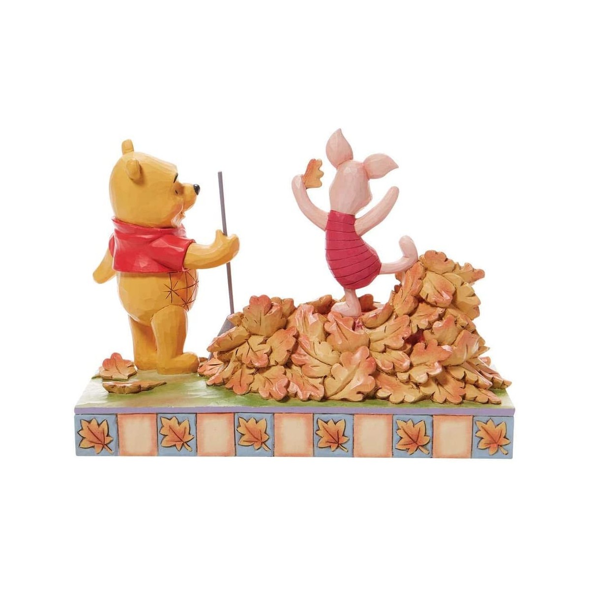 Enesco - Winnie the Pooh - Jumping into Fall - Disney Tradition by Jim Shore