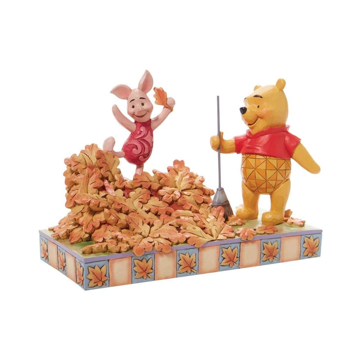 Enesco - Winnie the Pooh - Jumping into Fall - Disney Tradition by Jim Shore