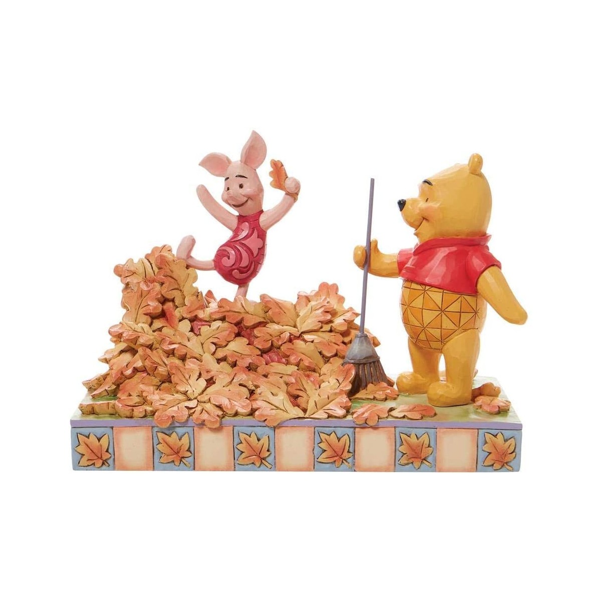 Enesco - Winnie the Pooh - Jumping into Fall - Disney Tradition by Jim Shore