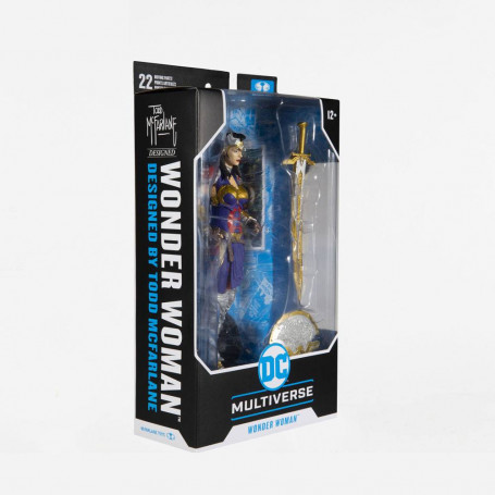Mc Farlane DC Multiverse - Wonder Woman Designed by Todd McFarlane 1/12