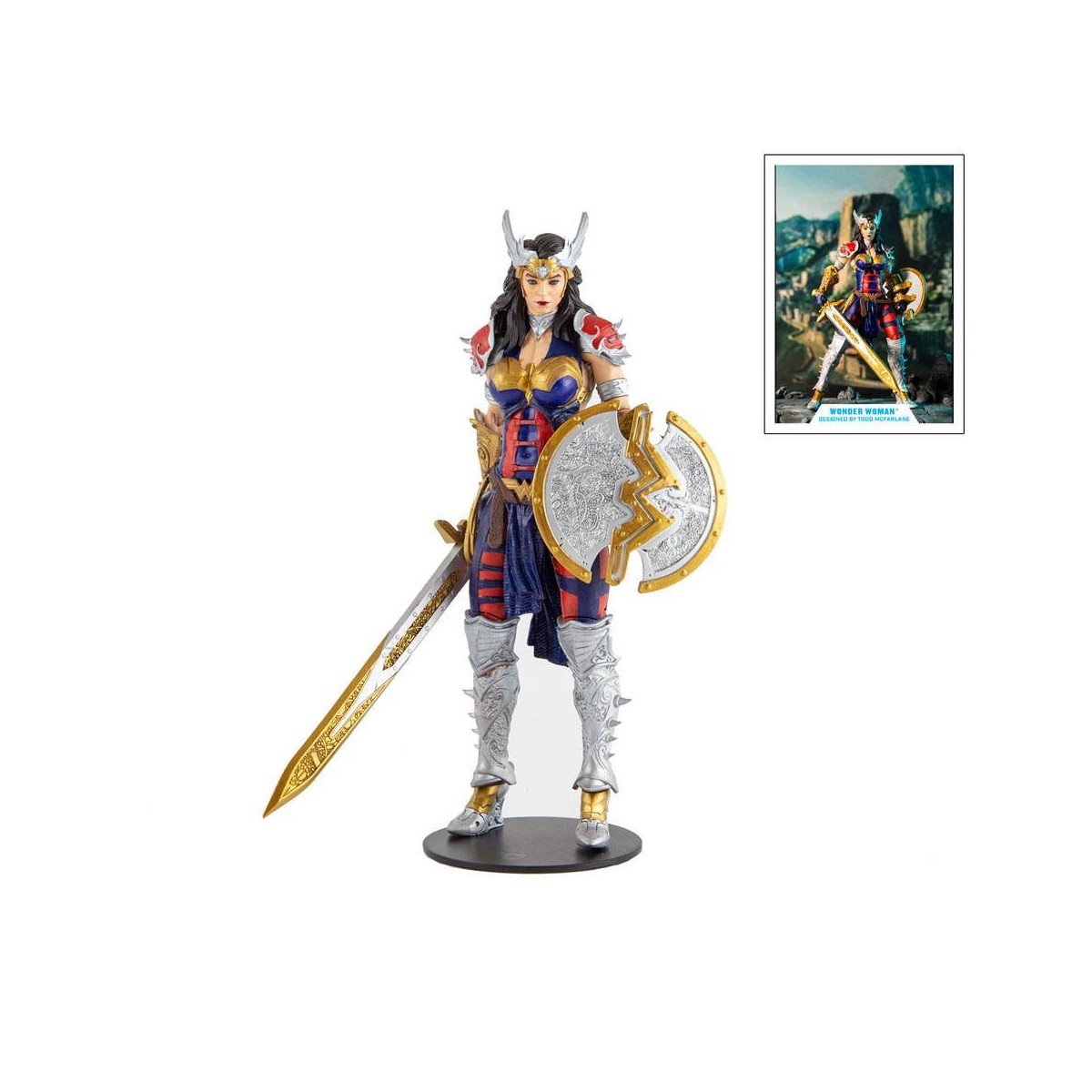 Mc Farlane DC Multiverse - Wonder Woman Designed by Todd McFarlane 1/12