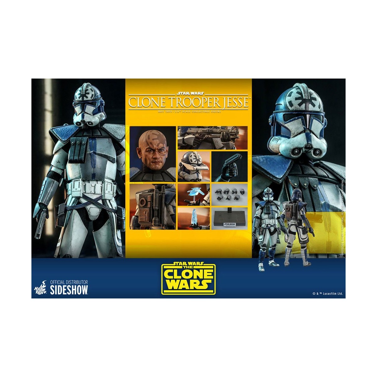 Hot Toys Star Wars - Clone Trooper Jesse - The Clone Wars 1/6