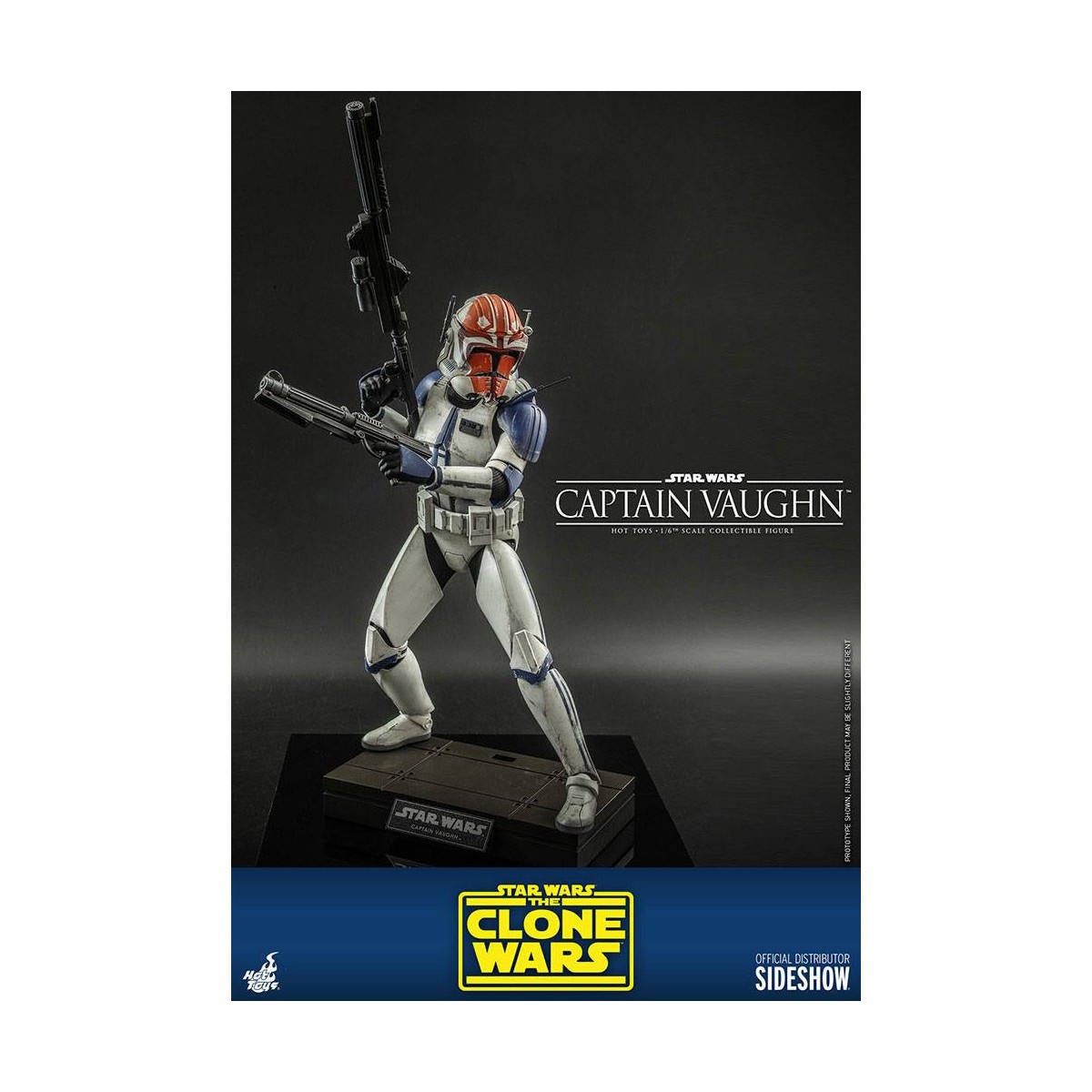 Hot Toys Star Wars - Captain Vaughn - The Clone Wars 1/6