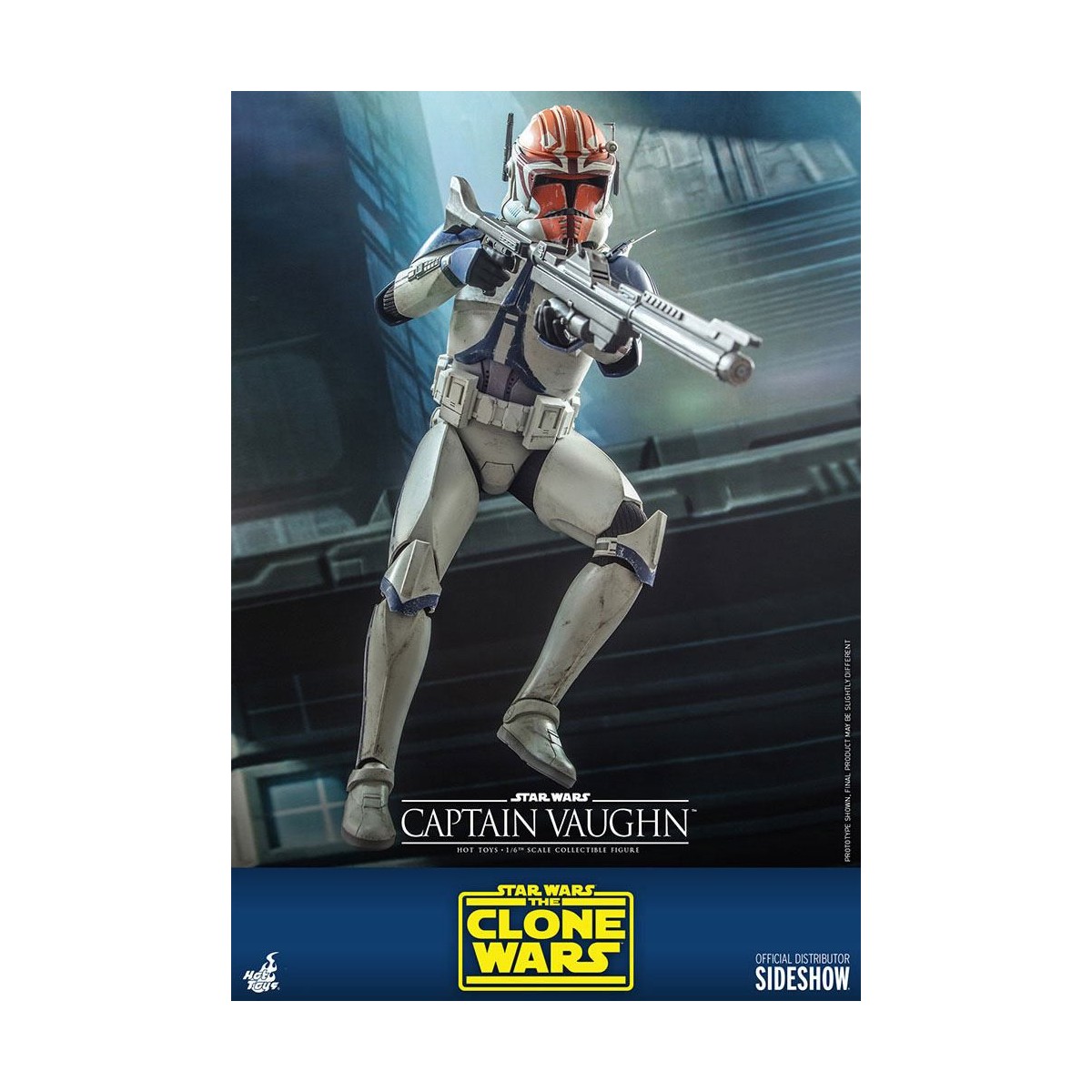 Hot Toys Star Wars - Captain Vaughn - The Clone Wars 1/6