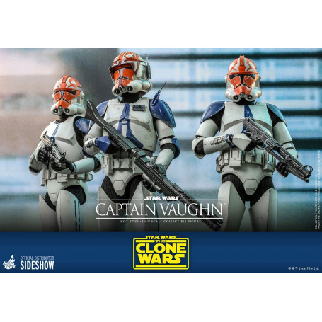 Hot Toys Star Wars - Captain Vaughn - The Clone Wars 1/6