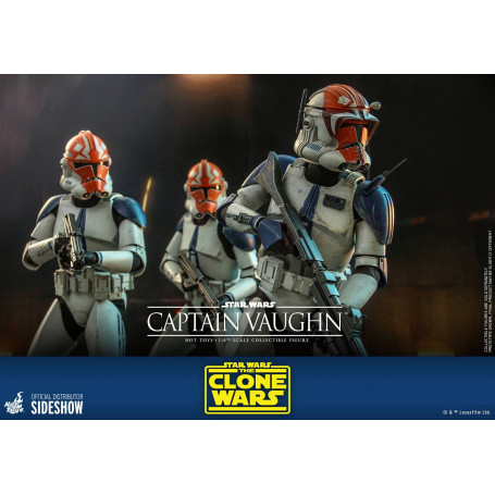 Hot Toys Star Wars - Captain Vaughn - The Clone Wars 1/6