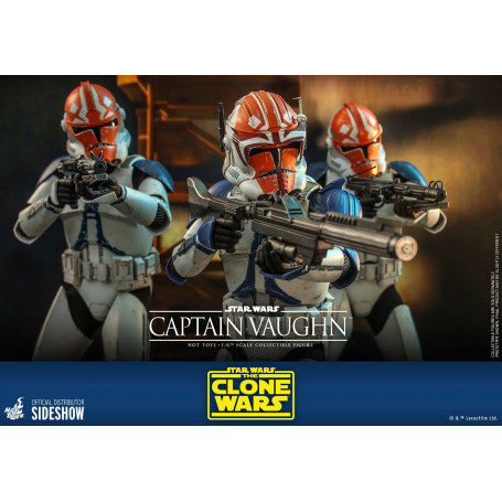 Hot Toys Star Wars - Captain Vaughn - The Clone Wars 1/6