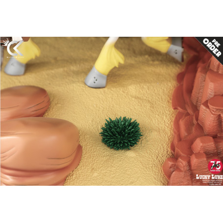 Cartoon Kingdom - Lucky Luke - Lucky Luke and Jolly Jumper resin statue 1/6