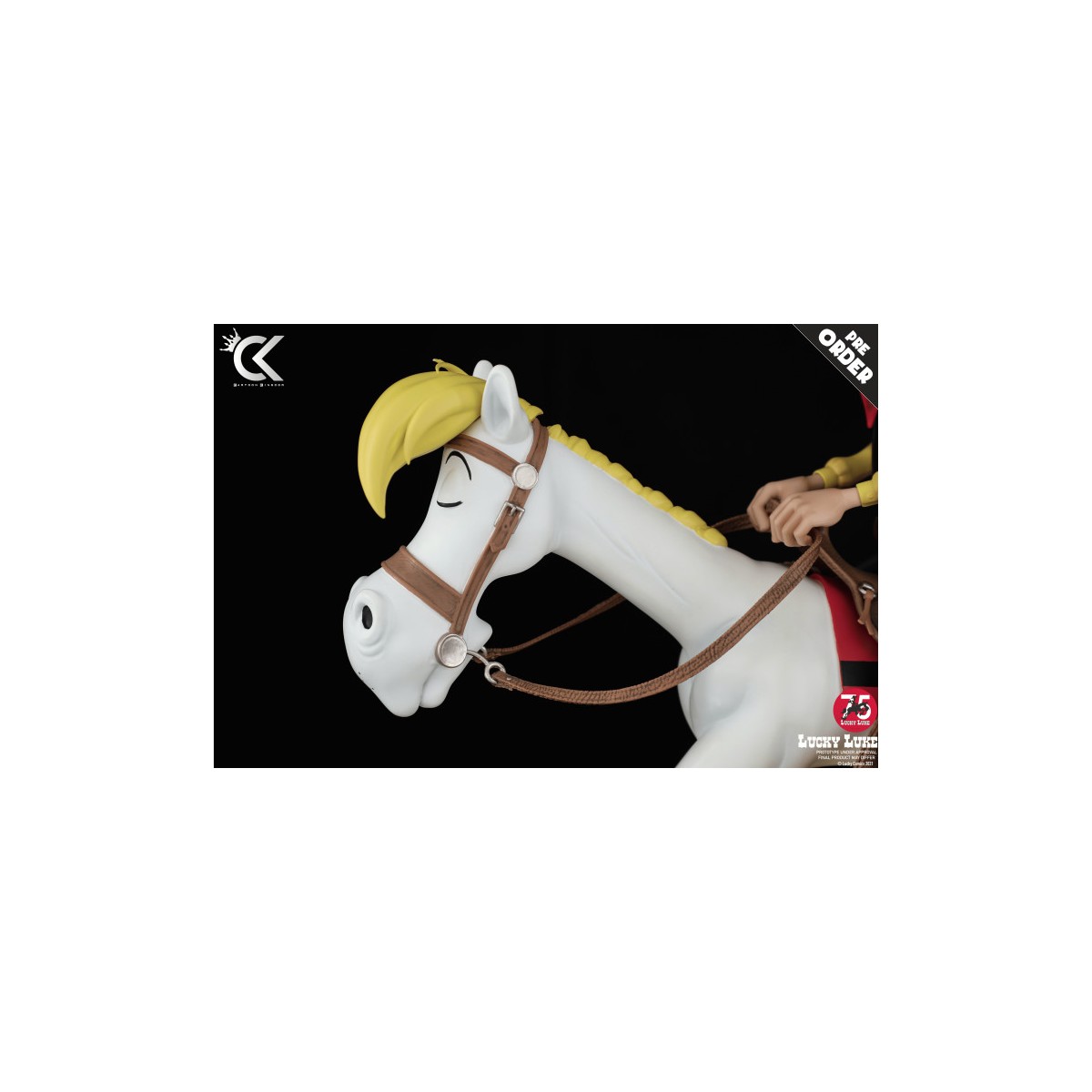 Cartoon Kingdom - Lucky Luke - Lucky Luke and Jolly Jumper resin statue 1/6