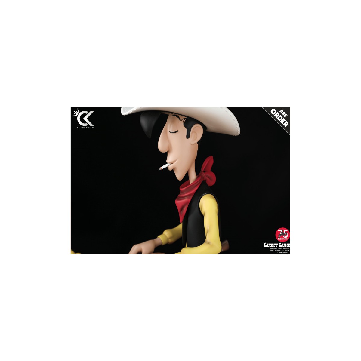 Cartoon Kingdom - Lucky Luke - Lucky Luke and Jolly Jumper resin statue 1/6