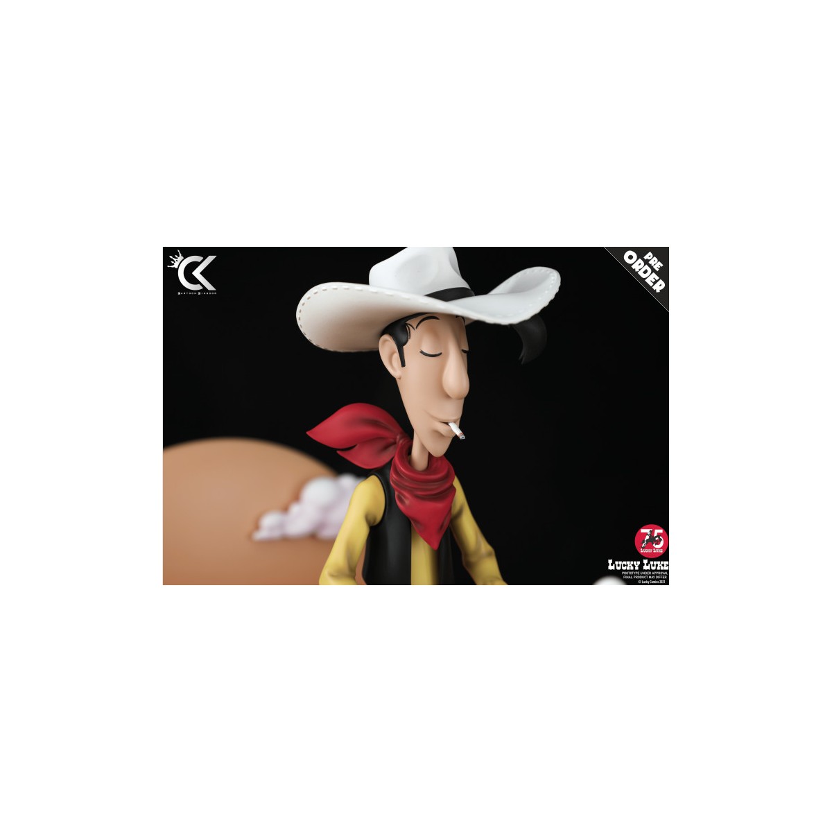 Cartoon Kingdom - Lucky Luke - Lucky Luke and Jolly Jumper resin statue 1/6