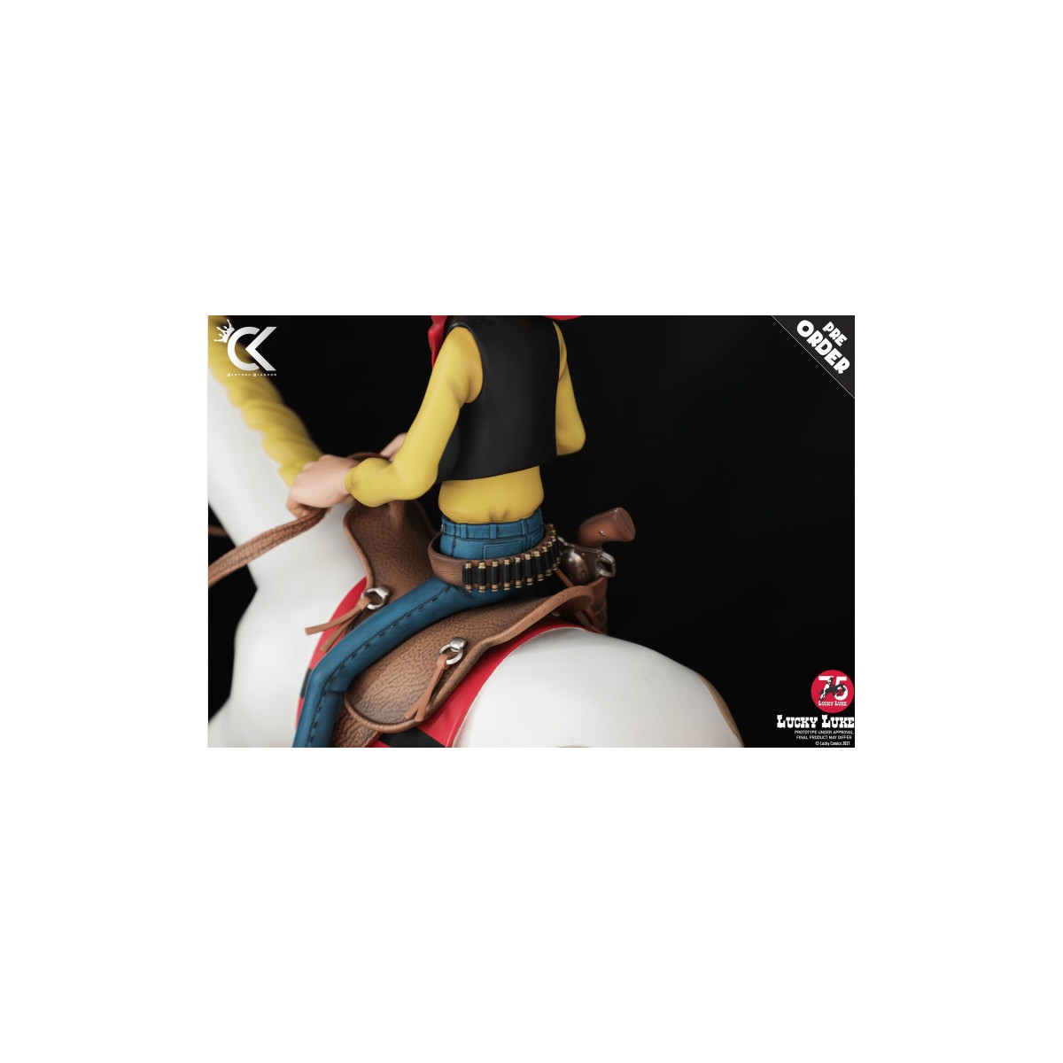 Cartoon Kingdom - Lucky Luke - Lucky Luke and Jolly Jumper resin statue 1/6