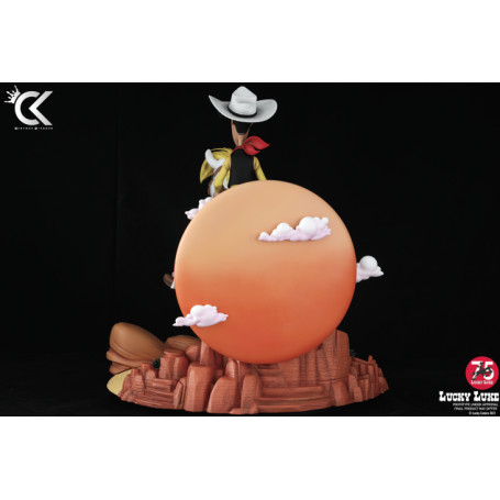 Cartoon Kingdom - Lucky Luke - Lucky Luke and Jolly Jumper resin statue 1/6