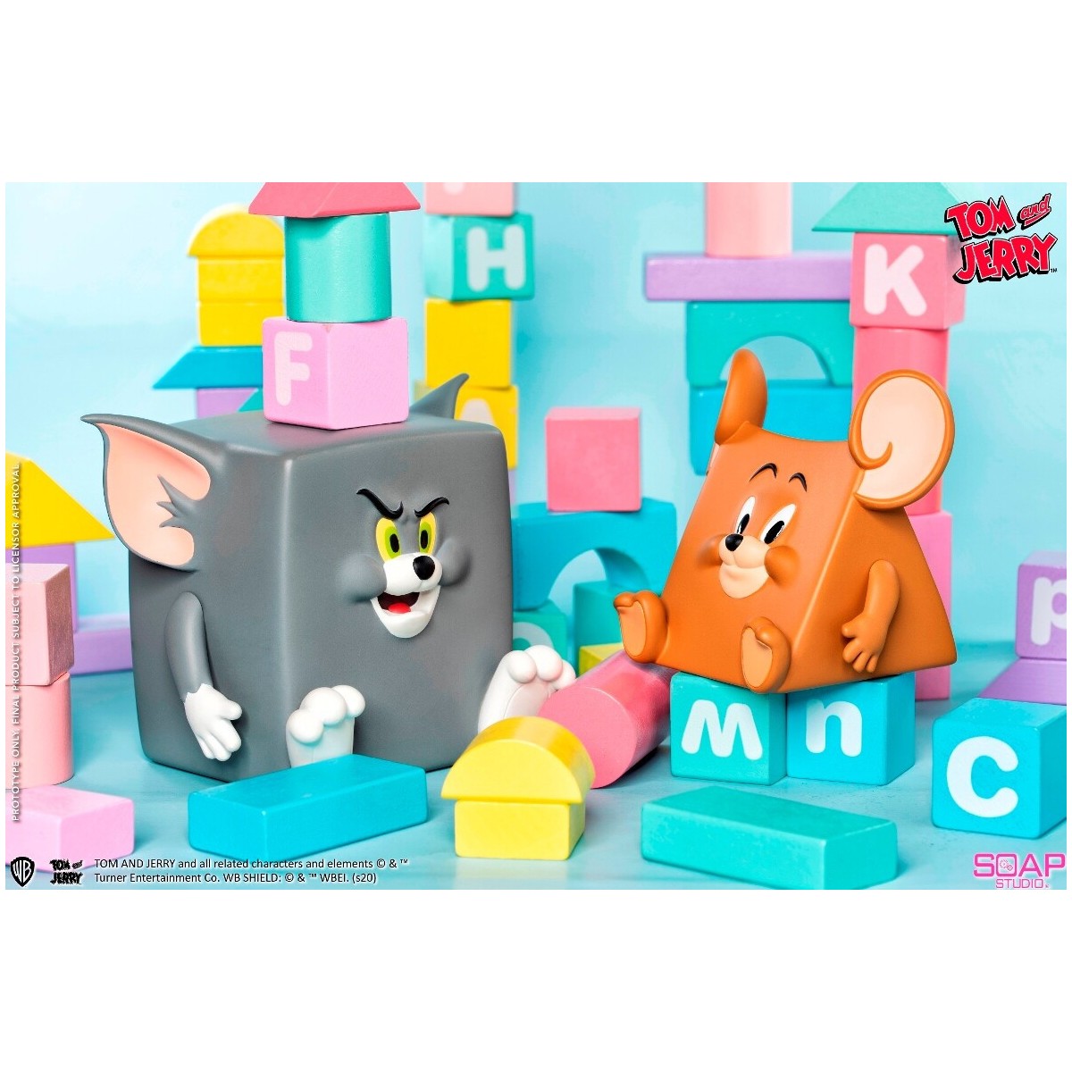 Soap Studios - Tom and Jerry Action Mishap PVC Statue 