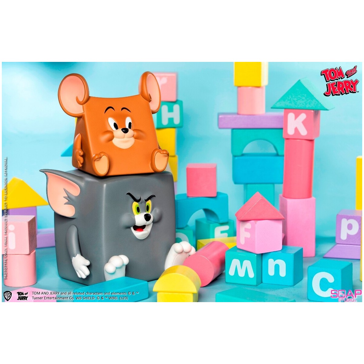 Soap Studios - Tom and Jerry Action Mishap PVC Statue 