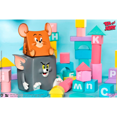 Soap Studios - Tom and Jerry Action Mishap PVC Statue 