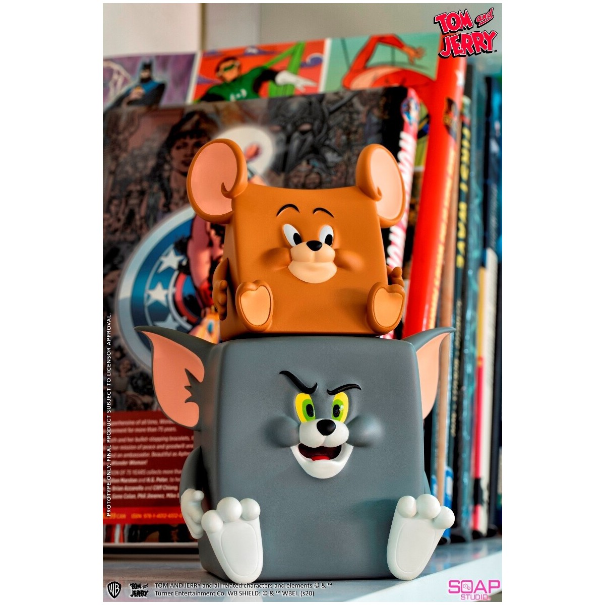 Soap Studios - Tom and Jerry Action Mishap PVC Statue 