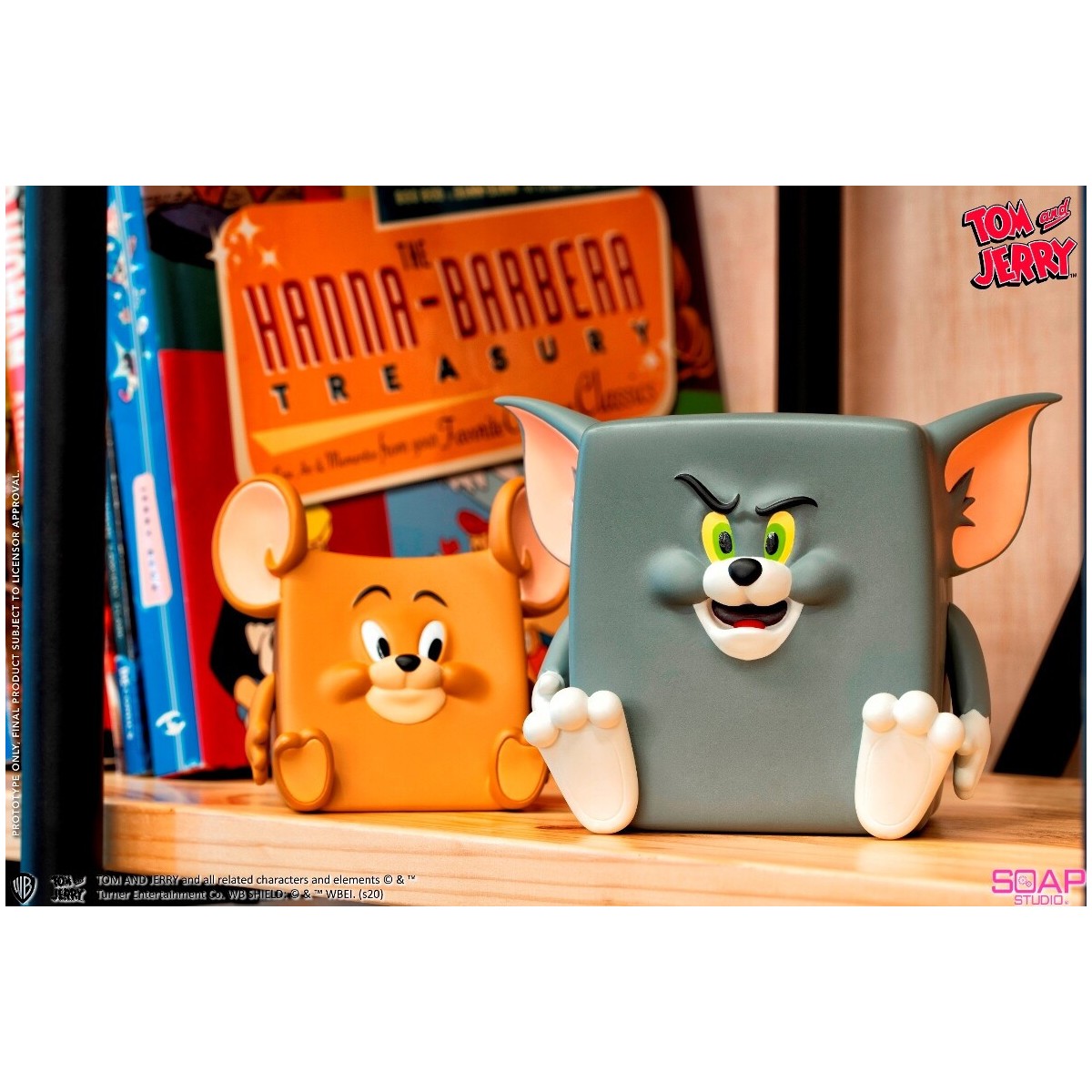 Soap Studios - Tom and Jerry Action Mishap PVC Statue 