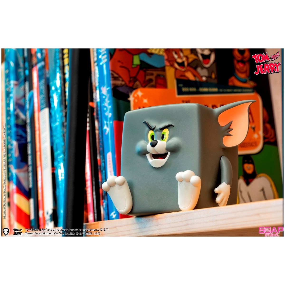Soap Studios - Tom and Jerry Action Mishap PVC Statue 