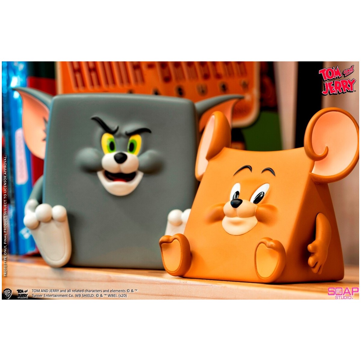 Soap Studios - Tom and Jerry Action Mishap PVC Statue 