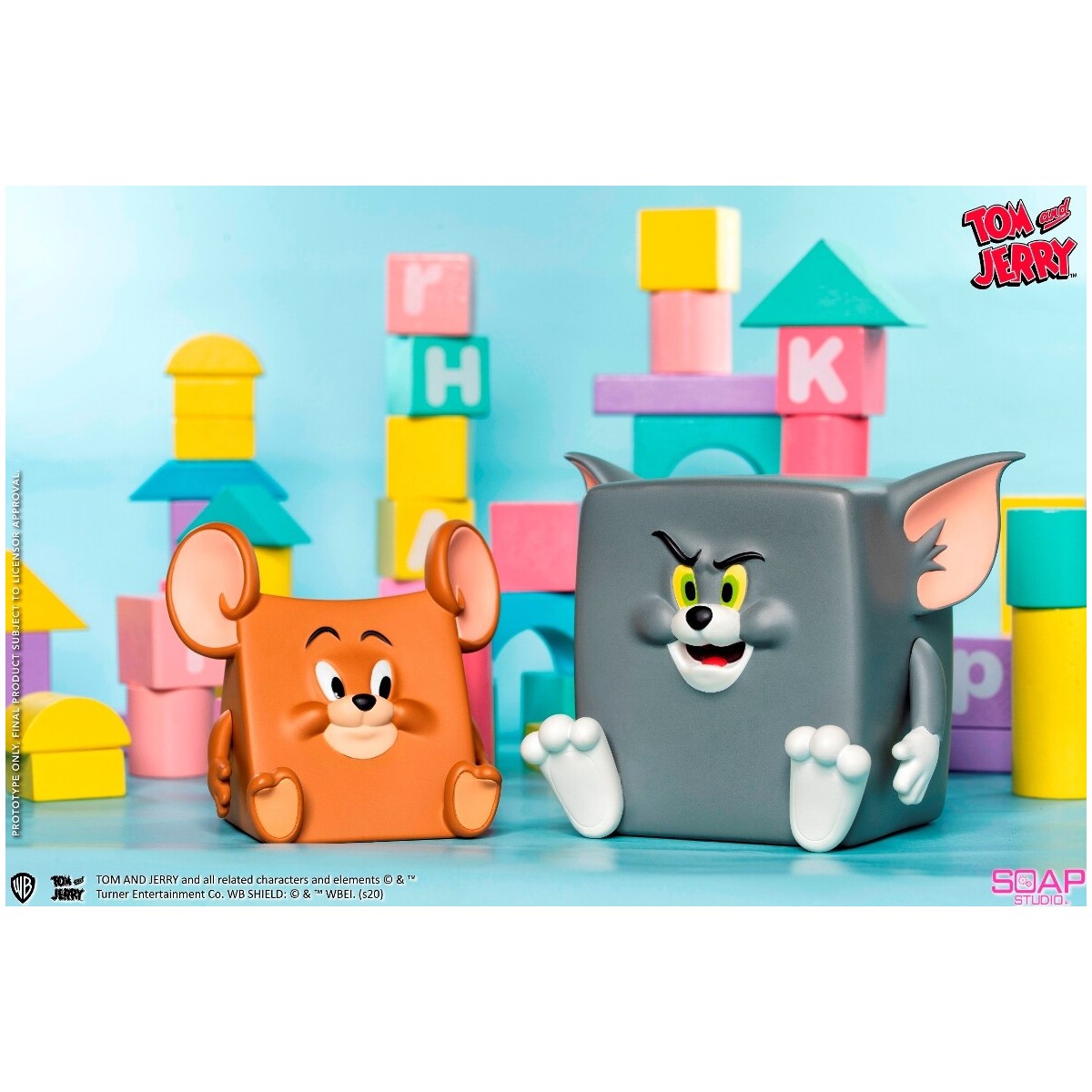 Soap Studios - Tom and Jerry Action Mishap PVC Statue 