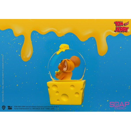 Soap Studios - Tom and Jerry - Jerry Cheese Snow Globe 