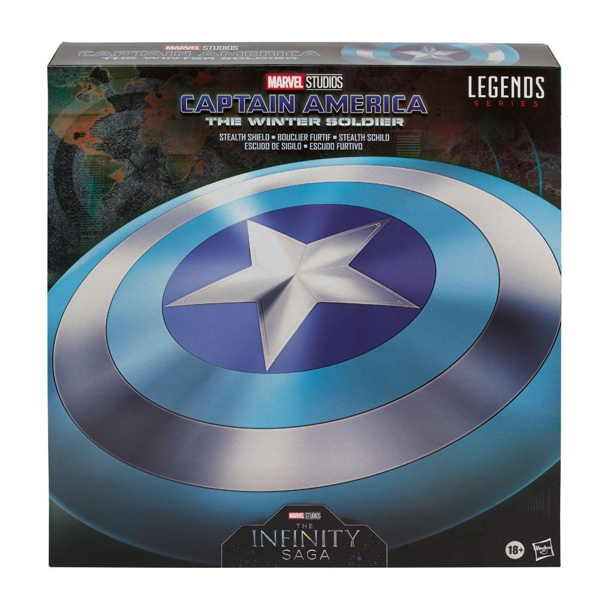 Hasbro - Replica Captain America Stealth Shield 1/1 - Marvel Legends - The Winter Soldier