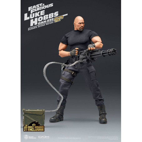 Beast Kingdom - Fast & Furious - Luke Hobbs Limited Edition - Dynamic Action Heroes figure 1/9