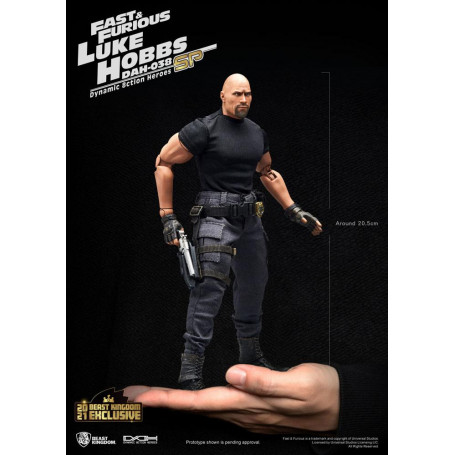 Beast Kingdom - Fast & Furious - Luke Hobbs Limited Edition - Dynamic Action Heroes figure 1/9