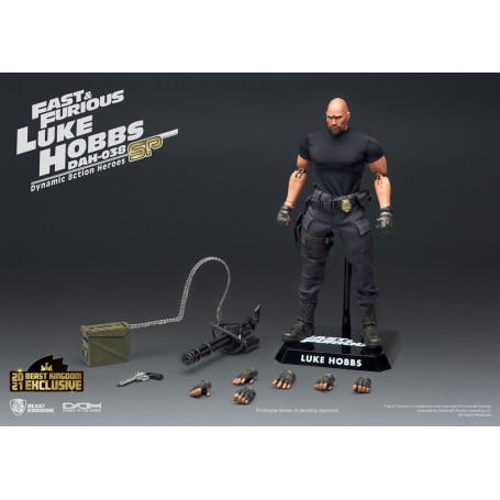 Beast Kingdom - Fast & Furious - Luke Hobbs Limited Edition - Dynamic Action Heroes figure 1/9