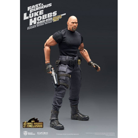 Beast Kingdom - Fast & Furious - Luke Hobbs Limited Edition - Dynamic Action Heroes figure 1/9