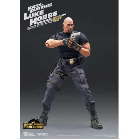 Beast Kingdom - Fast & Furious - Luke Hobbs Limited Edition - Dynamic Action Heroes figure 1/9