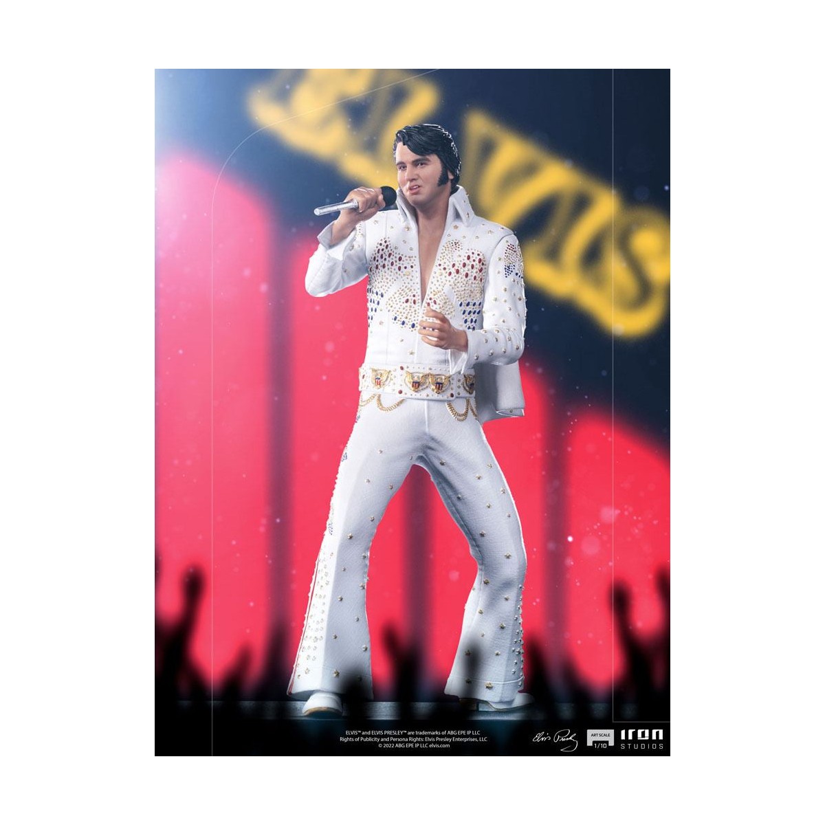 IRON STUDIOS - Elvis Presley 1973 1/10 Deluxe Art Scale