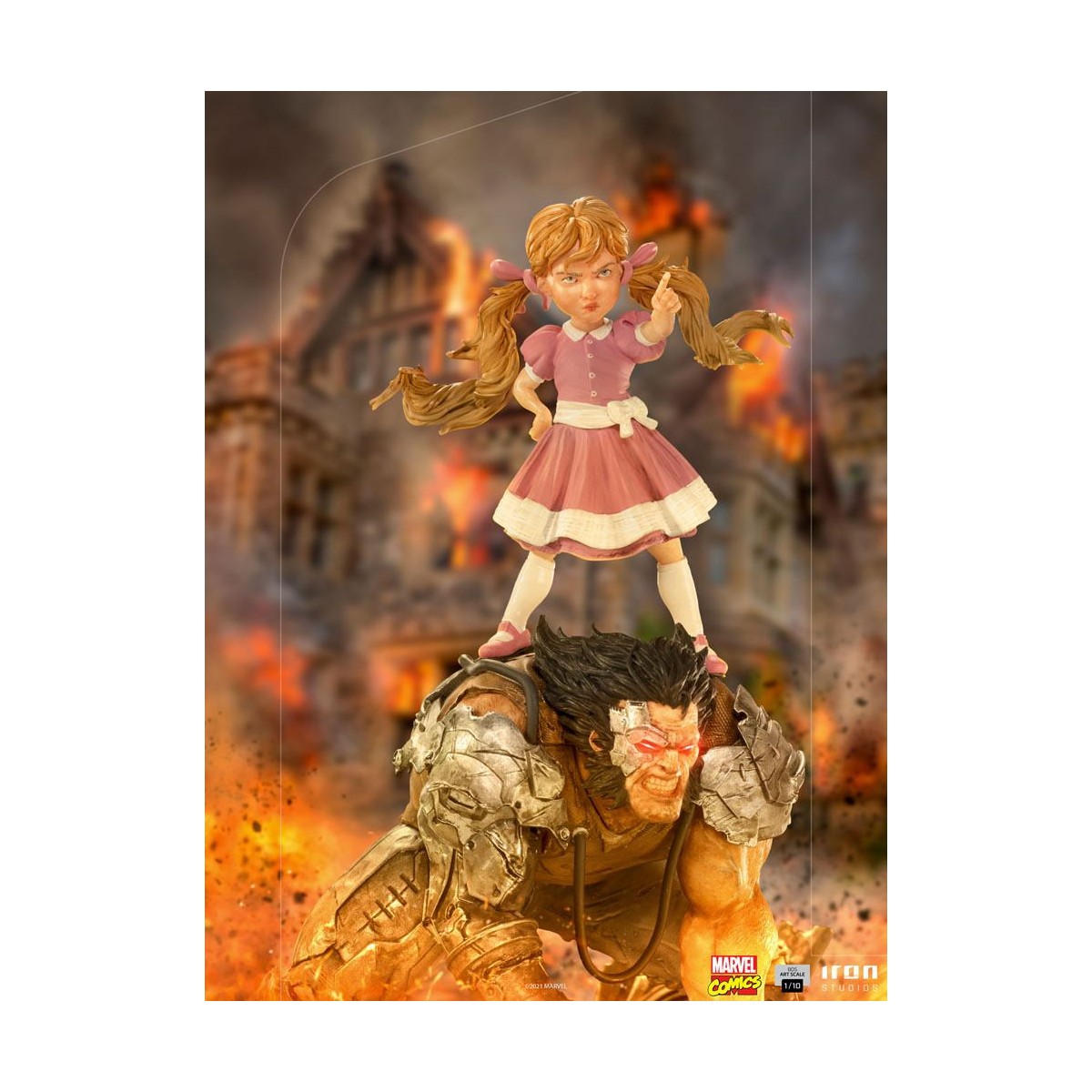 Iron Studios - X-Men Albert & Elsie-Dee - Marvel Comics Statuette 1/10 BDS Art Scale