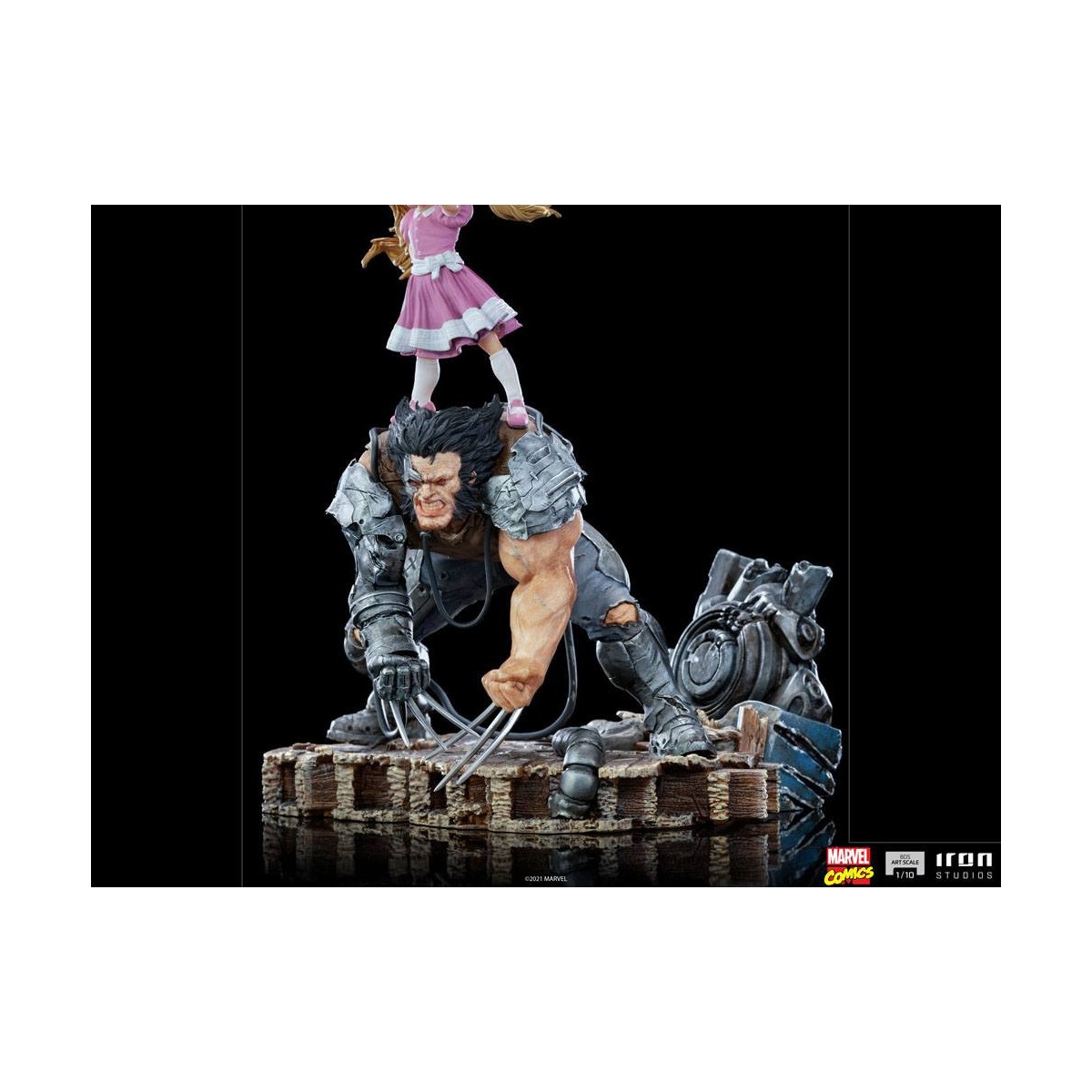Iron Studios - X-Men Albert & Elsie-Dee - Marvel Comics Statuette 1/10 BDS Art Scale