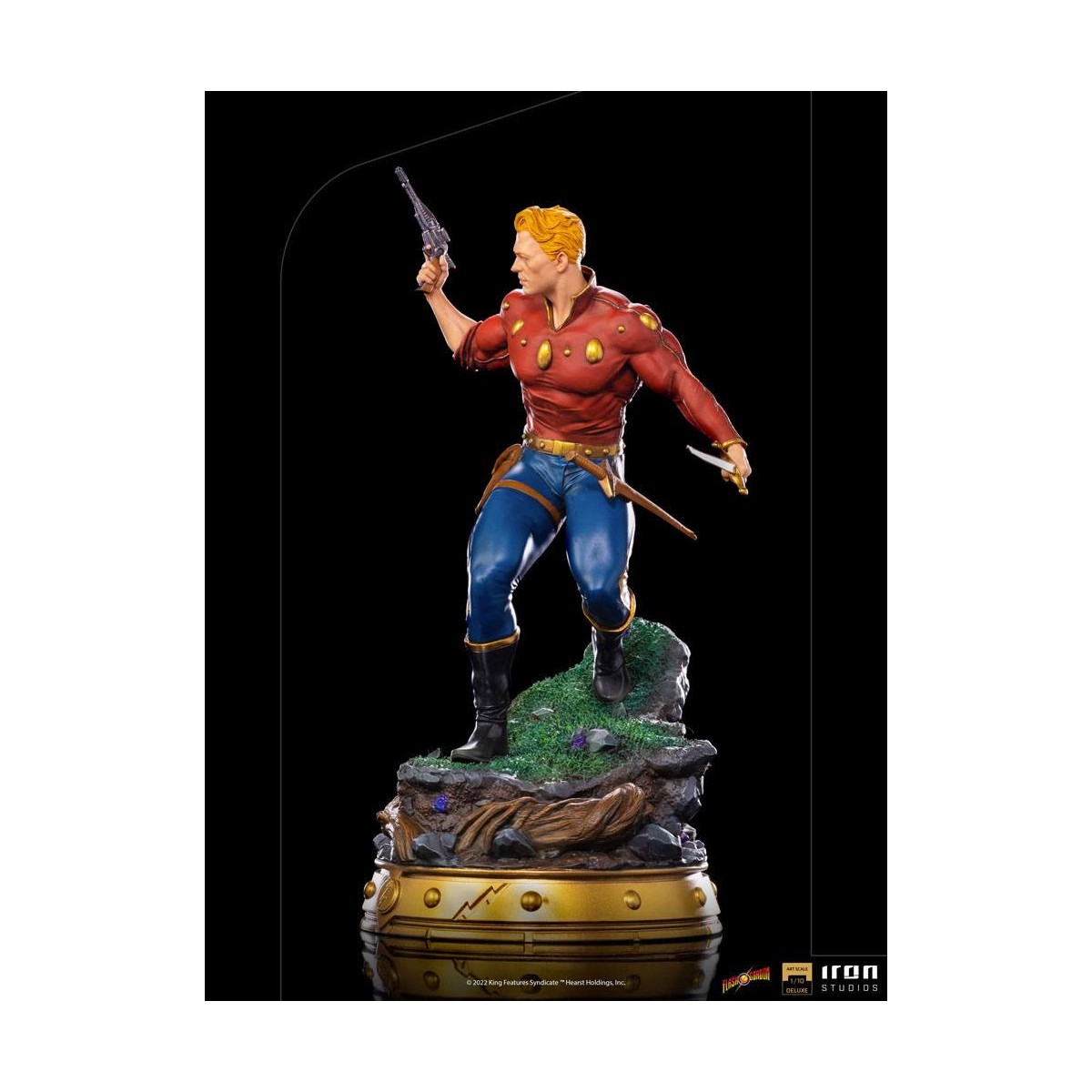 Iron Studios - Flash Gordon Statuette 1/10 Deluxe Art Scale - Defenders of the Earth