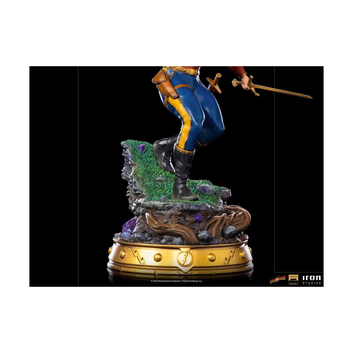 Iron Studios - Flash Gordon Statuette 1/10 Deluxe Art Scale - Defenders of the Earth
