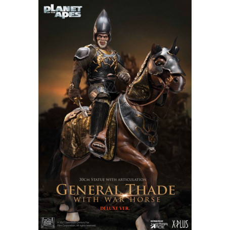 Star Ace - General Thade With War Horse - Planet of the Apes (Tim Burton)