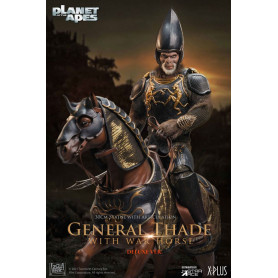 Star Ace - General Thade With War Horse - Planet of the Apes (Tim Burton)