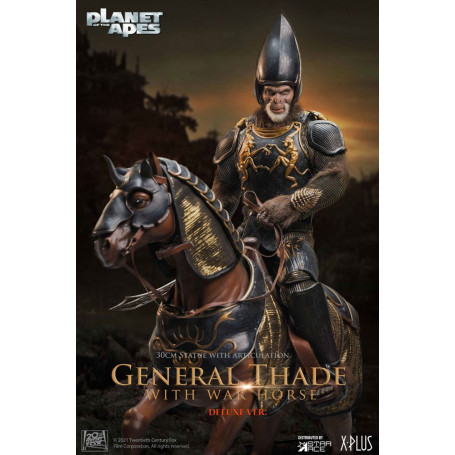 Star Ace - General Thade With War Horse - Planet of the Apes (Tim Burton)