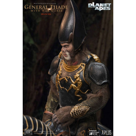 Star Ace - General Thade With War Horse - Planet of the Apes (Tim Burton)