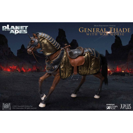 Star Ace - General Thade With War Horse - Planet of the Apes (Tim Burton)