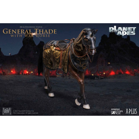 Star Ace - General Thade With War Horse - Planet of the Apes (Tim Burton)