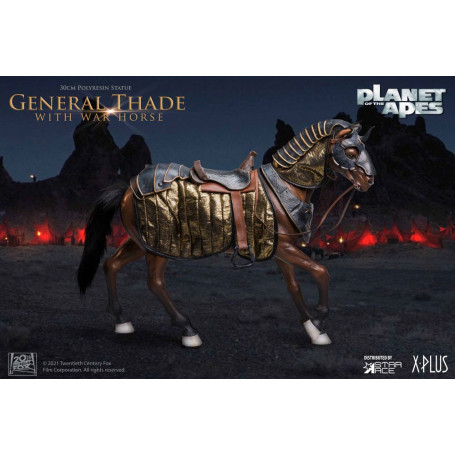 Star Ace - General Thade With War Horse - Planet of the Apes (Tim Burton)