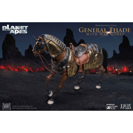 Star Ace - General Thade With War Horse - Planet of the Apes (Tim Burton)