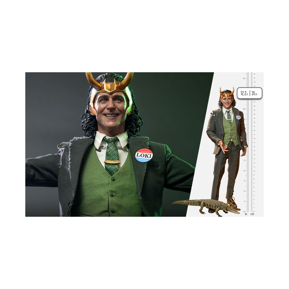 Hot toys TMS061 - President LOKI 1/6 - Disney +