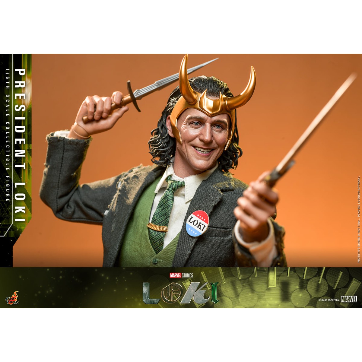 Hot toys TMS061 - President LOKI 1/6 - Disney +