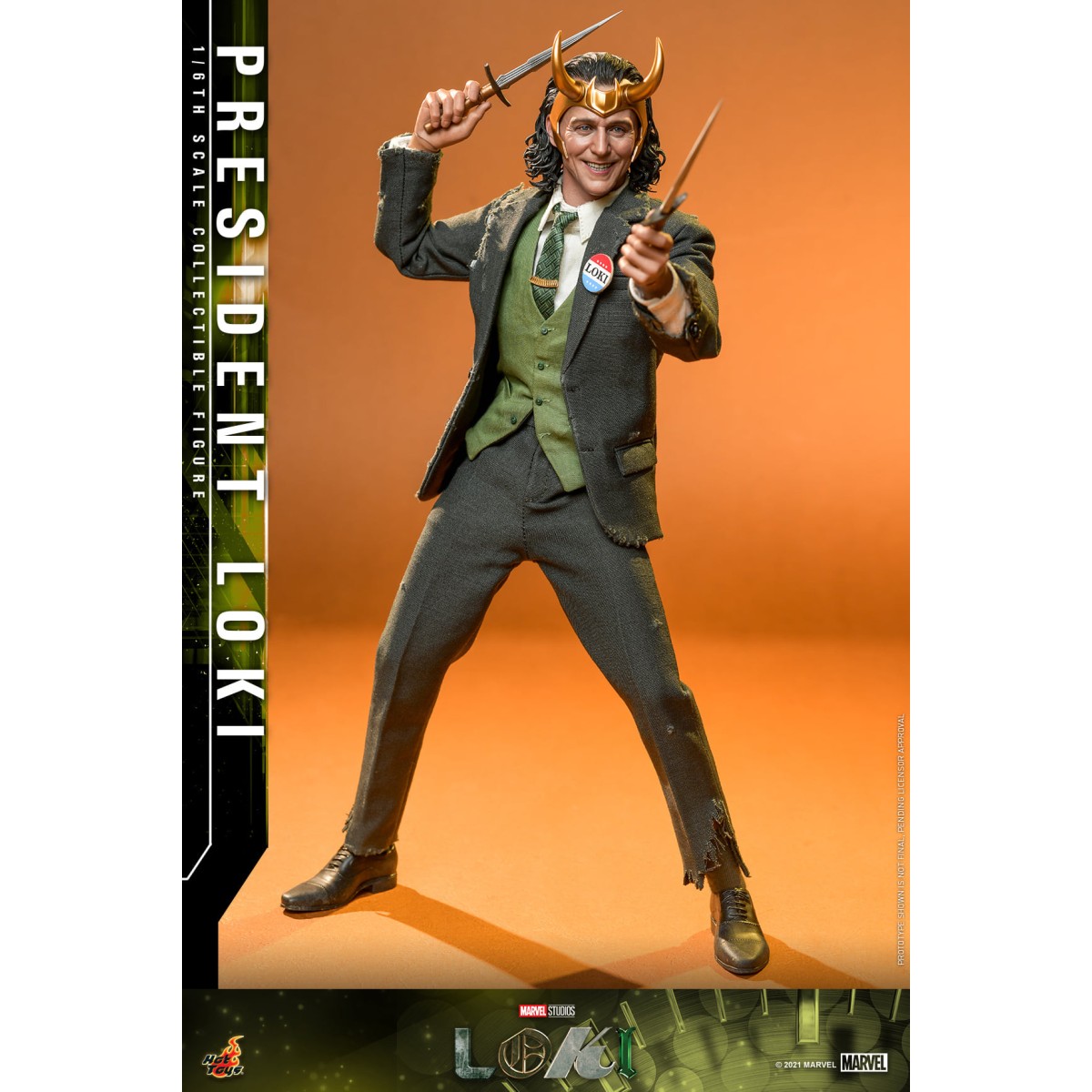 Hot toys TMS061 - President LOKI 1/6 - Disney +