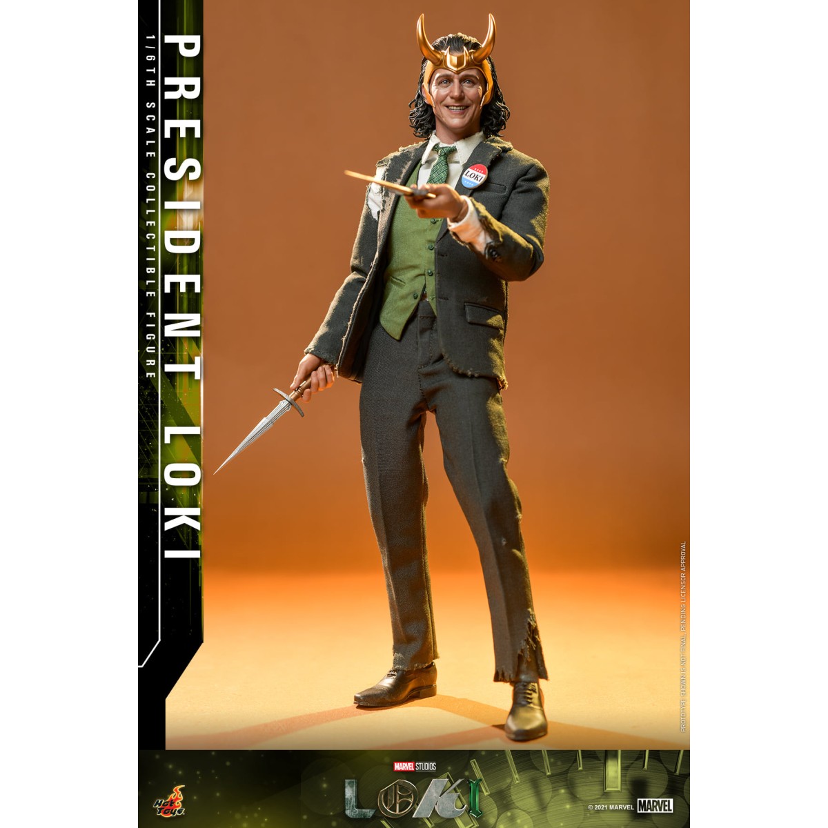 Hot toys TMS061 - President LOKI 1/6 - Disney +
